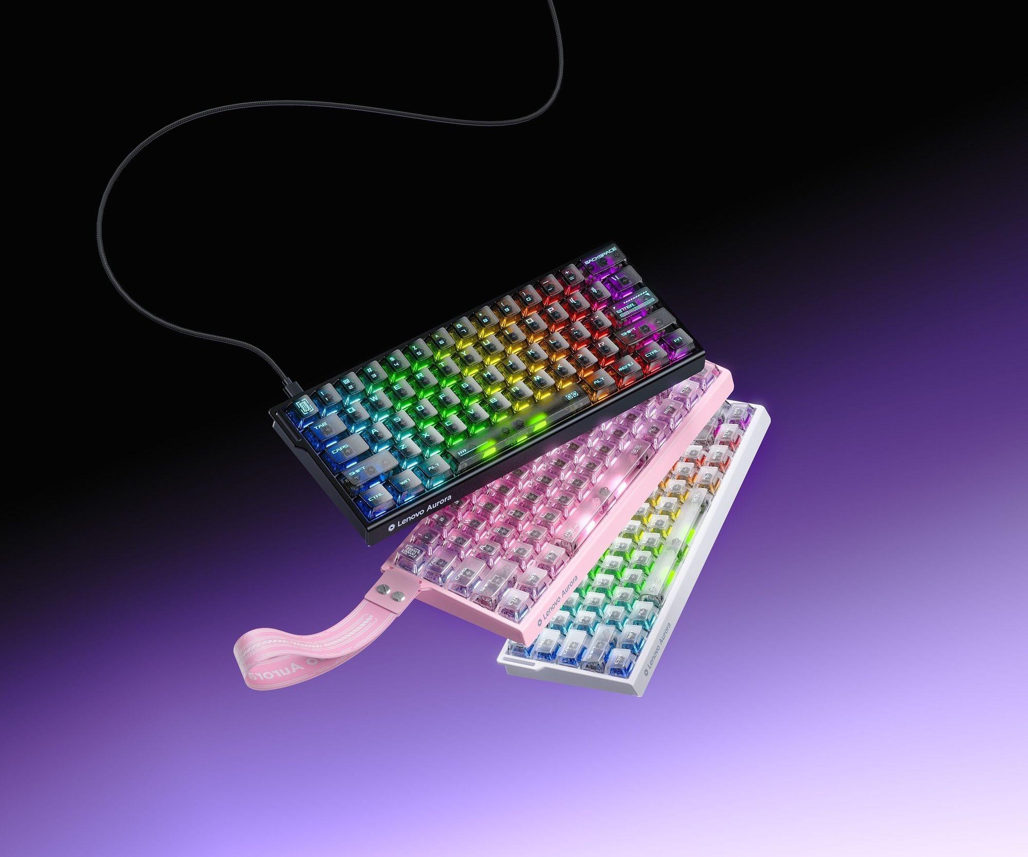 带 RGB 背光的机械键盘哪款好,联想极光磁轴 RT60 灯光性能双在线